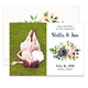 Gray and Pink Bouquet Photo Save The Date Announcements Image 3 of 3